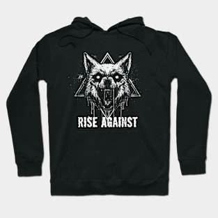 Scary Fox Rise Against Hoodie